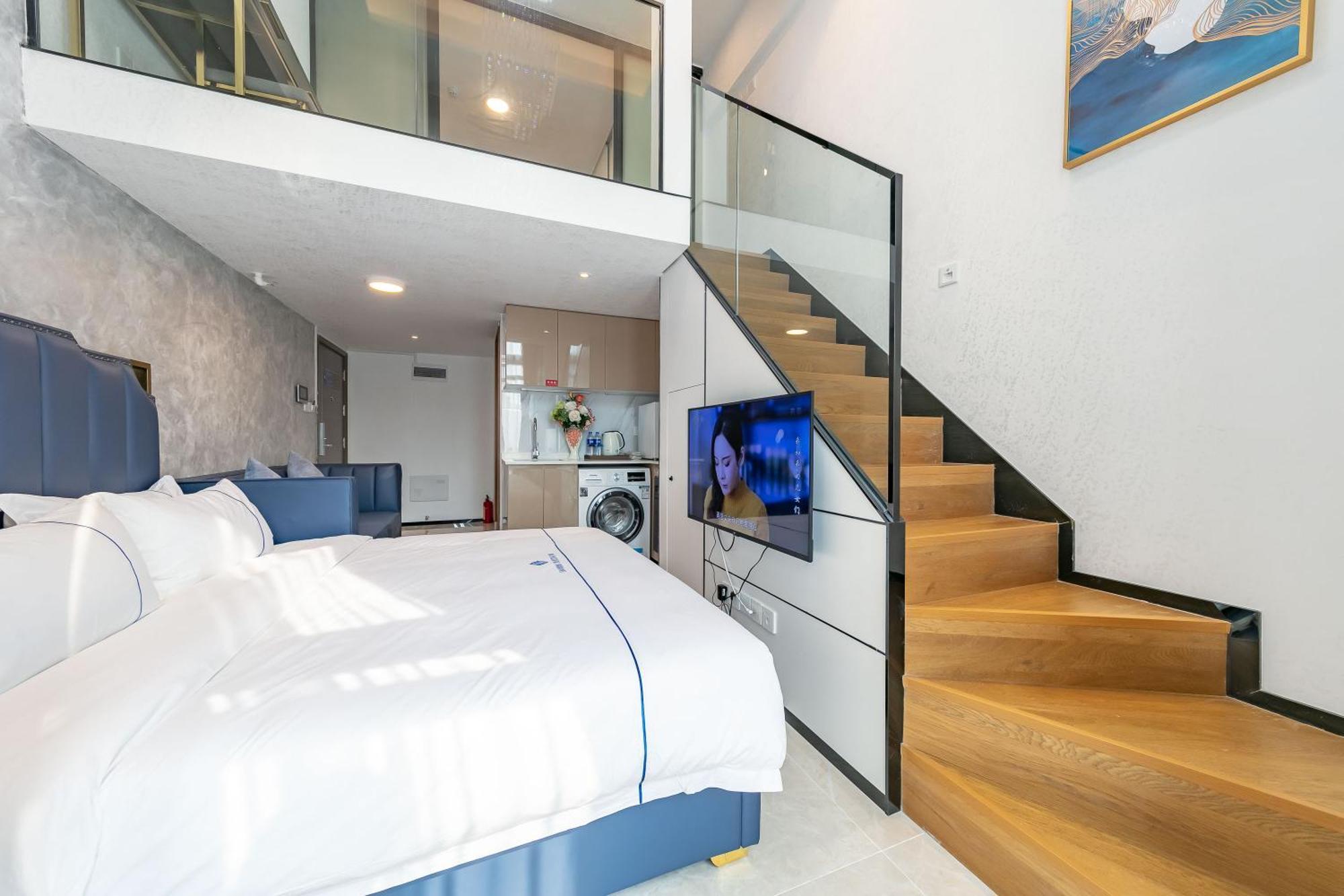 Gepai Executive Apartment - Shenzhen Futian Convention And Exhibition Center 外观 照片